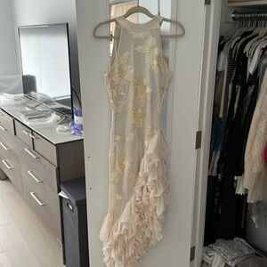 Armeia cream midi dress!